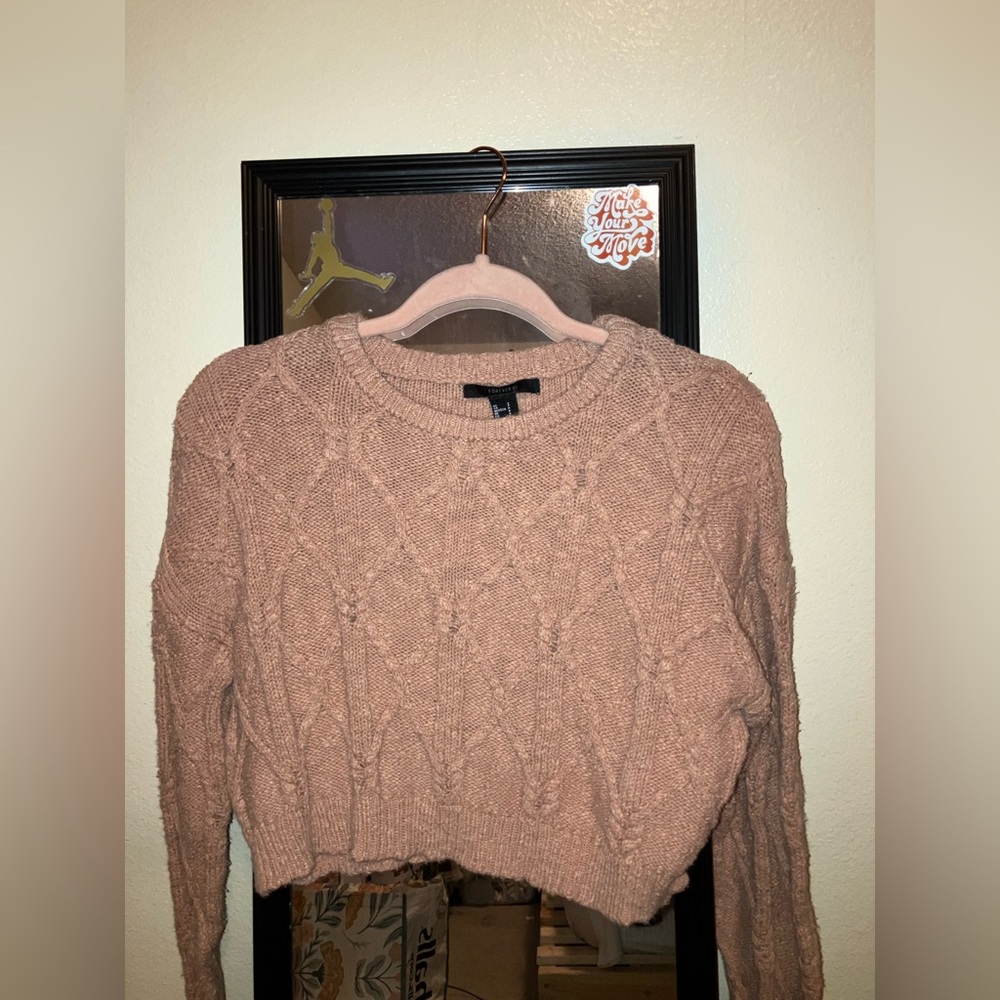 Pink sweater